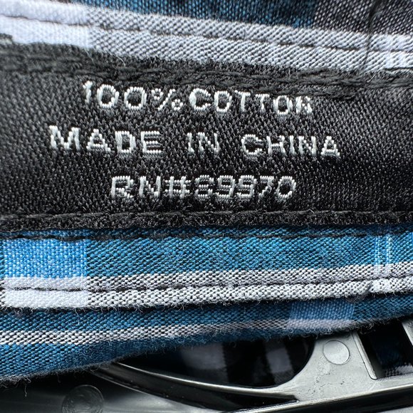 EIGHTY EIGHT PLATINUM Plaid Epaulet Shirt - M - Picture 8 of 8